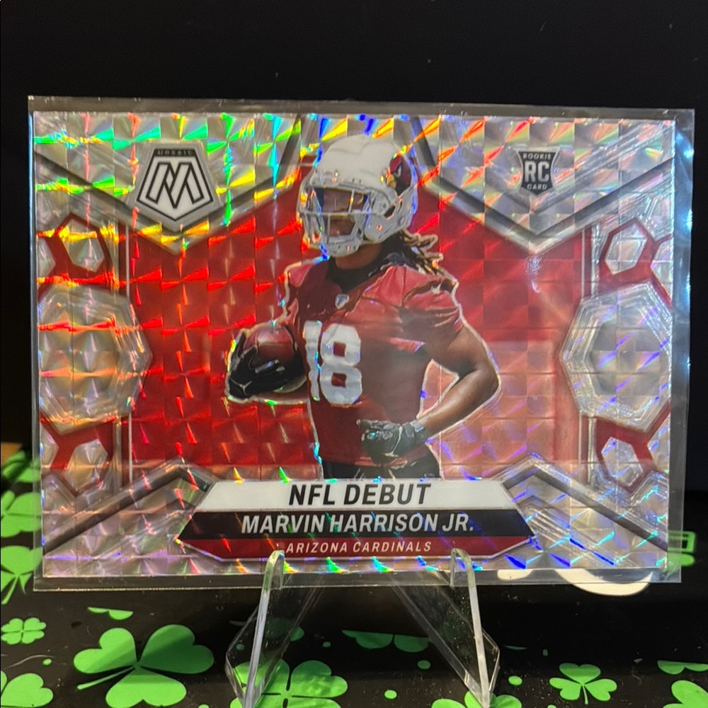 Panini NFL Debut Trading Card - Red and Silver